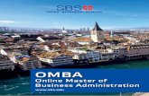 OMBA - SBS Swiss Business School in Zurich, Switzerland€¢ online assignment submission • online exams ... ent 502 new venture creation ... hrm 506 performance management
