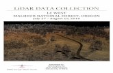 LiDAR DATA COLLECTION - Oregon Department of … ·  · 2010-10-21LiDAR Data Collection LC West, Oregon Table of Contents 1. Overview.....3 2. Acquisition ...