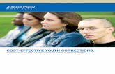 COST-EFFECTIVE YOUTH CORRECTIONS - Justice … · COST-EFFECTIVE YOUTH CORRECTIONS: ... (Juvenile Justice Crime Prevention Act of 2002) ... Pennsylvania’s juvenile justice system