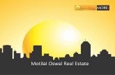 Motilal Oswal Real Estate - InvestmentGuruIndiaapp.investmentguruindia.com/mobile/researcharticles/2015/June/MORE... · NBFC Debt / Fund / HNI Funding (Flexible, High yield) ... Mumbai