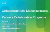 Collaboration Mid Market solutions Partners Collaboration ... · Collaboration Mid Market solutions ... Allows business call continuity inside and outside office by extending calls
