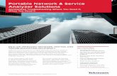 Portable Network & Service Analyzer Solutions€¢ End-to-End Multi-Interface Call Trace • First to Market with Online LTE UU Monitoring • Multi-Vendor Support • Automatic Network