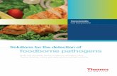 Solutions for the detection of foodborne pathogens · Easily and accurately identify foodborne pathogens using ... science, service, and ... easy-to-use identification systems is