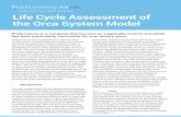 Life Cycle Assessment of the Orca System Model - Pro …proeconomy.com/wp-content/uploads/2017/07/Life-Cycle-of-the-Orca.pdfLife Cycle Assessment of the Orca System Model ... 1995