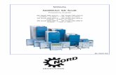 NORDAC SK 5xxE - IEN Europe · NORDAC SK 5xxE Frequency inverter SK 5xxE-250-112-O ... SK 5xxE-751-340-A (0.55kW … 7.5kW, 3~ 400V) ... Low voltage guideline 73/23/EEC ) 1. General