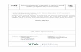 VDA Ad hoc AK Kreuztausch · 5.1.2 FMEA structure ... VDA Recommendation 305-100 Version May 2013 Page 19 Copyright: VDA General requirements and definitions: Definitions and ...