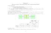Chapter 1 Microprocessor, Microcontroller and … Chapter 1 Microprocessor, Microcontroller and Programming Basics Course objectives • to develop an in-depth understanding of o the