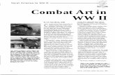 Combat Art in WW II - Naval History and Heritage Command · Naval Aviation in WW II Combat Art in WW II ... Most combat art shows aircraft on the ... through their paintings and drawings.