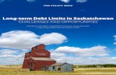 Long-term Debt Limits in Saskatchewan - SUMA Report v2.pdf · Long-term Debt Limits in Saskatchewan CHALLENGES AND OPPORTUNITIES THE POLICY SHOP Kristopher Schmaltz, Sara McPhee-Knowles,