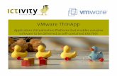 Ictivity Training VMware ThinApp Edwin Friesen - induteq.nl Training VMware ThinApp Edwin... · Edwin Friesen Senior Solution Consultant @ Ictivity B.V. edwin.friesen@Ictivity.nl