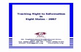 RTI Tracking Report - Central Information Commissioncic.gov.in/sites/default/files/PRIA-Tracking-RTI-in...Pradesh); Unnati and Gujarat Mahiti Adhikar Pahel ( Gujarat) ; SAHAYI (Kerala)
