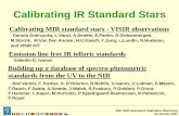and VISIR IOT Emission line free IR telluric standards · (Hipparcos), not visual binaries (SIMBAD), absolute flux calibration errors < 20 % (Cohen et al. 1999).