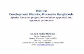Brief on Development Planning Process in Bangladesherd.portal.gov.bd/sites/default/files/files/erd.portal.gov.bd/page... · Brief on Development Planning Process in Bangladesh: ...