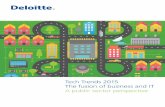 Tech Trends 2015 The fusion of business and IT A public ... · The fusion of business and IT A public sector perspective. ... Tech Trends 2015 A public sector perspective 1 ... *Deloitte