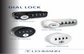 DIAL LOCK - lehmann-locks.com 0182-05... · 2 content / inhalt page / seite five decades of expertise / kompetenz seit fÜnf jahrzehnten 3 the key in your mind / der schlÜssel im