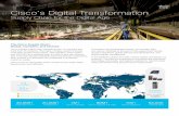 Cisco’s Digital Transformation · Cisco andor its affiliates All rights reserved Why a Digital Supply Chain To optimize our supply chain, Cisco launched a digitization initiative.