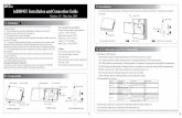 Backup of inBIO460 Installation Guide v1.3（最新版）api.ivv-aut.com/adp/27 - CONTROLO DE ACESSOS E PONTO/2701... · Backup Battery Control Panel ... Backup Access Control Logs