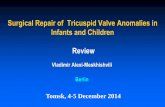 Surgical Repair of Tricuspid Valve Anomalies in Infants ...cardio-tomsk.ru/attachments/article/641/TV Sugery in Children.pdf · Surgical Repair of Tricuspid Valve Anomalies in Infants