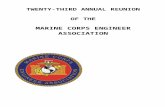 fourteenth Annual - Marine Corps Engineer  · Web viewits Marines in missions ranging from humanitarian assistance to combat operations, ... Corps Logistics ... disaster relief assistance