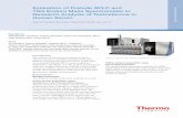 Evaluation of Prelude SPLC and TSQ Endura Mass ... · AN64239-EN 0914S Application Note 609 Conclusions The performance of a Prelude SPLC system coupled to a TSQ Endura mass spectrometer