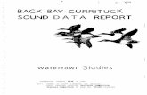 $OUND DATA ,REPORT - U.S. Fish and Wildlife Service · $ound data ,report waterfowl studks cooperative studies1958 - 1964 by: bureau of sport fisheries and wildlife north carolina