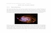 11.1 Introduction - ast.cam.ac.ukpettini/STARS/Lecture11.pdf · to gravitational collapse. 1Recalling that A ... wavelength light, in the near-IR regime, su ers considerably less