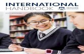 INTERNATIONAL HANDBOOK - Melbourne Girls Grammar · MGGS INTERNATIONAL HANDBOOK 1 ... One of the advantages of living in the Boarding House is that you get to know ... Some mornings