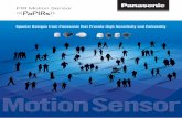 PIR Motion Sensor - Panasonic Industrial Devices .The PIR Motion sensors from Panasonic offer crucial