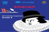 ENGLISH - wos-education.orgwos-education.org/.../with_logo/english/English_Grade_8_With_logo.pdf · 2 Self-learning programme / English/ Grade 8 Table of ConTenTs UnIT TITle Page