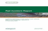 Rail Accident Report - gov.uk · Rail Accident Report ... 10 The Moog operator lowered the gantry from the motorway bridge span that crosses the railway when the railway line was