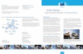 Solar Energy: Capturing the benefits of photovoltaics · Photovoltaics (PV) a fast growing green energy technology Photovoltaics (PV), the direct conversion of sunlight into elec-tricity,