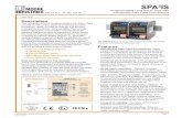 SPA2IS Datasheet Moore Industries B Terrie color€¦ · Programmable Limit Alarm Trips with Intrinsically-Safe Field Connections SPA2IS Page 3 Figure 4. A Moore Industries SPA2IS