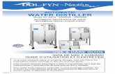 AUTOMATIC WATER DISTILLER - water123.comwater123.com/media/manuals/AR18-ARS2-3000_DistillersManual_100… · WATER DISTILLER Model No. AR18 ... AUTOMATIC DESTILADOR DE AGUA AUTOMATIC