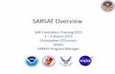 SARSAT Overview - United States Coast Guard€¦ · Cospas-Sarsat Overview ... Cospas-Sarsat takes the “search” out of Search and Rescue 3 . ... and spreading of frequency allocation