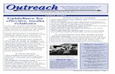 Outreach - DeanMorin.comdeanmorin.com/Dean Morin Outreach Media Relations Newsletter... · Outreach • December 2004 • Page 3... “Opportunities,” continued from page 2 Opportunities: