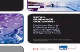 RETAIL GUIDANCE DOCUMENT - Retail Council of Canada · handler training or ... Product packaging should ... Cleaning and sanitizing procedures and . www.. RETAIL GUIDANCE DOCUMENT.