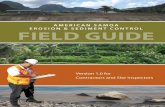 AMERICAN SAMOA EROSION & SEdIMENt CONtROl Field Guide · Version 1.0 for Contractors and Site Inspectors AMERICAN SAMOA EROSION & SEdIMENt CONtROl Field Guide