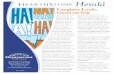 hearthstone Herald - Trilogy Health Servicestrilogyhs.com/sites/default/files/campus-newsletters/Hearthstone... · HearthStone Herald June 2018. Greetings ... George K. June 03 ...