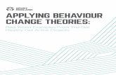 Applying Behaviour Change Theories: Real World Examples · Changing behaviour is crucial in helping inactive ... Understand the complex nature of inactivity 05 ... (only light intensity