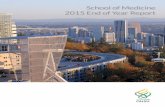 School of Medicine 2015 End of Year Report - ohsu.edu · recruits navigate OHSU and support their efforts to become productive as soon as possible, across all ... and Ben Hoffman,
