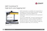 DMT CoreScan 3 high-tech core logging tool€¦ · high-tech core logging tool DMT CoreScan3 is a portable core imaging device ... Software system for quantitative structural evaluation,