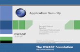 OWASP Plan - Strawman · jamunas@hexaware.com 9790997743 31-07-July . OWASP 2 Application Security Agenda Threats Landscape Application Threats Survey Samples