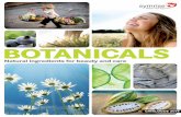 BOTANICALS - chemical-centre.comchemical-centre.com/d/982327/d/botanicalskatalog.pdf · More than 60 years of experience: Botanicals by Symrise Our established line of Extrapone®