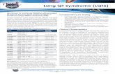 Long QT Syndrome (LQTS) - Home | Medical Diagnostic ... · Genetics Cardiac arrhythmia can be caused by genetic disorders, trauma, infection and structural abnormalities. Hereditary