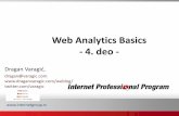 Web Analytics Basics - 4. deo - Razvoj karijere | Center ... · Web Analytics Basics - 4. deo - ... Ashley Friedlein Econsultancy.pdf ... Slide 51 of 52 'Template -Internet Professional