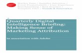 Adobe / Econsultancy Quarterly Digital Intelligence ... · Market Data / Supplier Selection / Event Presentations / User Experience Benchmarking / Best Practice / Template Files