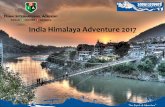India Himalaya Adventure 2017 - Dubai International … · Visit to Gandhi Smriti, India Gate, Delhi Haat. ay 9: Sat, ... “I want to thank you for the wonderful adventure Wake up