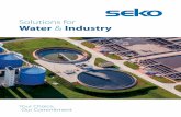 Solutions for Water Industry - Seko Dosing Systems€¦ · 04 Solutions for Water & Industry 2 3 How SEKO works for You SEKO supports its customers in every phase of a project, from