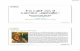 The Catch-22s of Cannabis Legalization - Paralegals 4A- The Catch-22s of... · 10/5/2017 1 The Catch-22s of Cannabis Legalization Maren Schroeder, MBA, RP®, MnCP President, Sensible