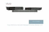 CLI GUIDE Cisco 500 Series Stackable Managed Switches ...€¦ · 6 System Management Commands ... 23 Remote Network ... 530 spanning-tree ...